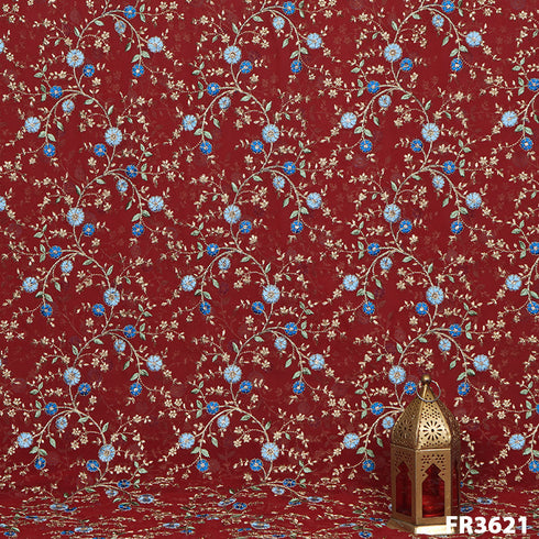 Embroidered Georgette Fabric-FR3621